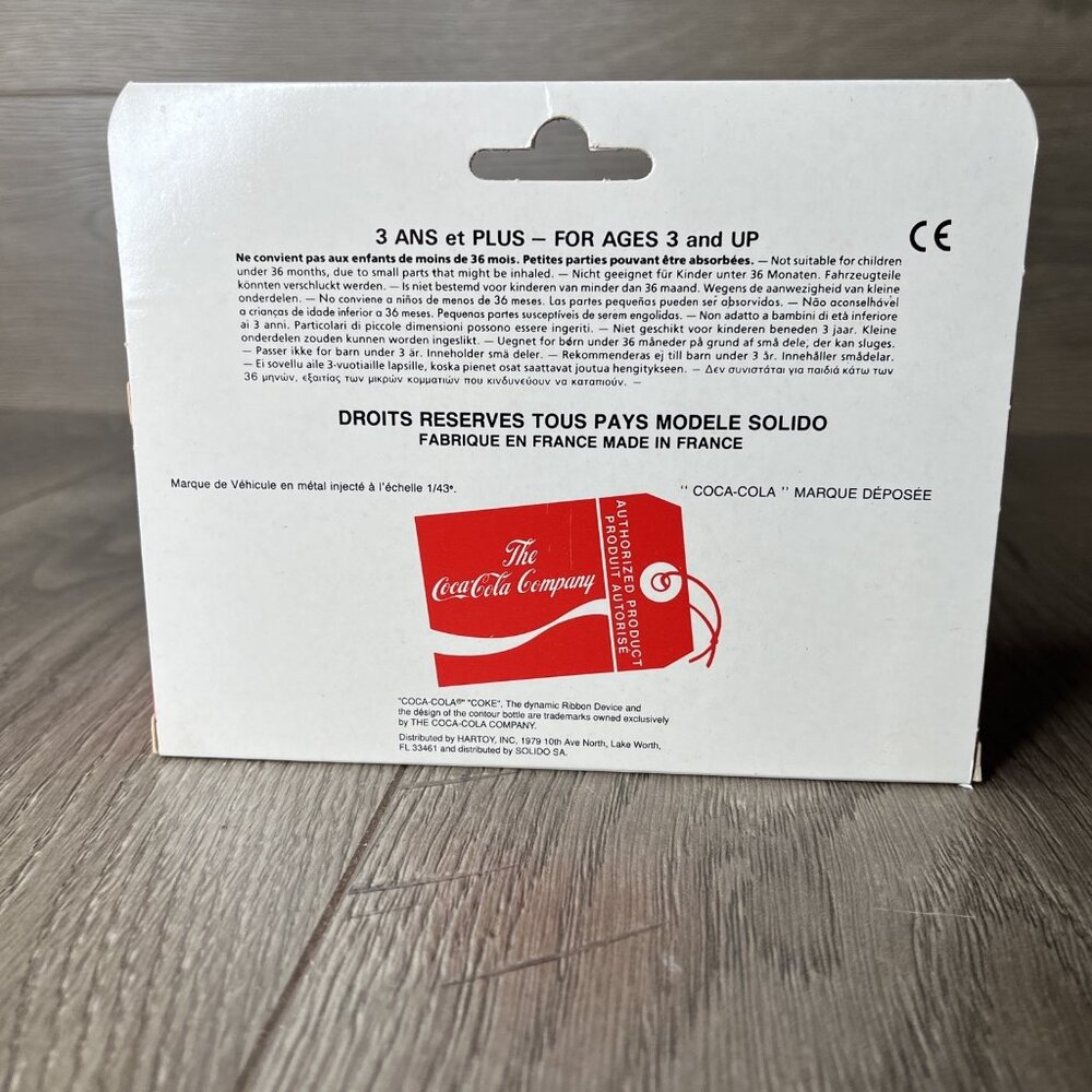 Hartoy Die-cast Metal Coca-Cola Dodge Plateau Toy Truck Yellow Pickup 1979 - Picture 6 of 10